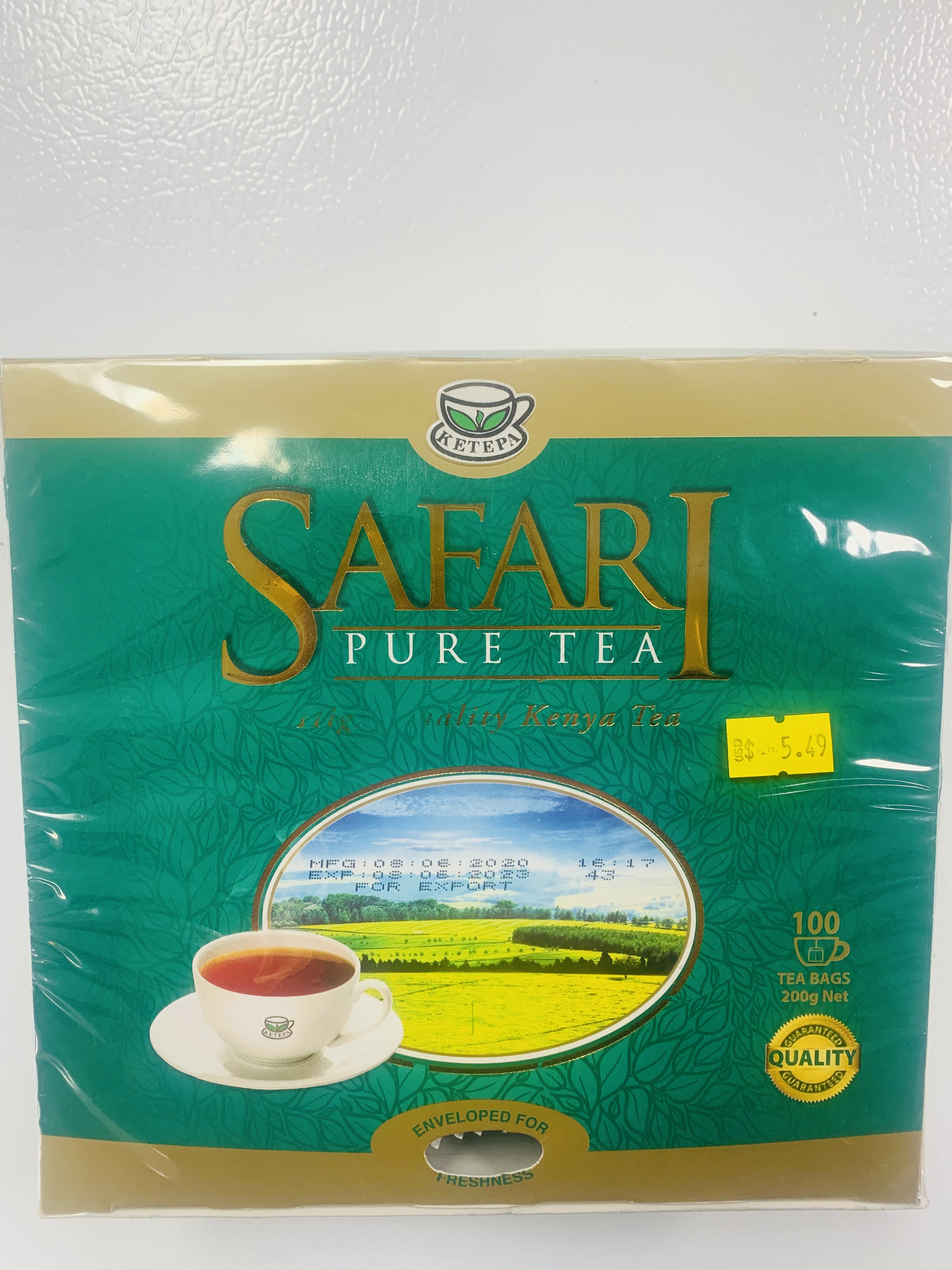 Safari Pure Tea<br>5.49$