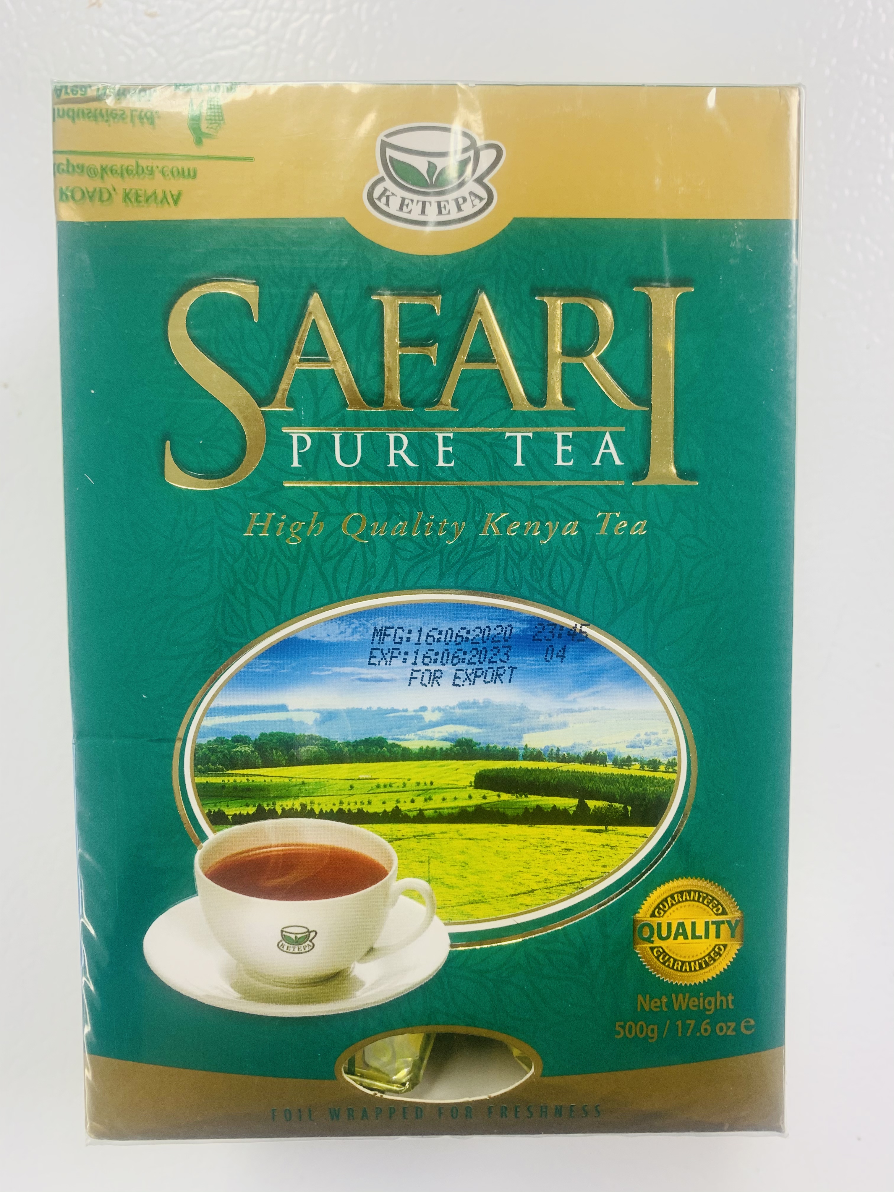 Safari Pure Tea (loose) 500g <br>5.99$