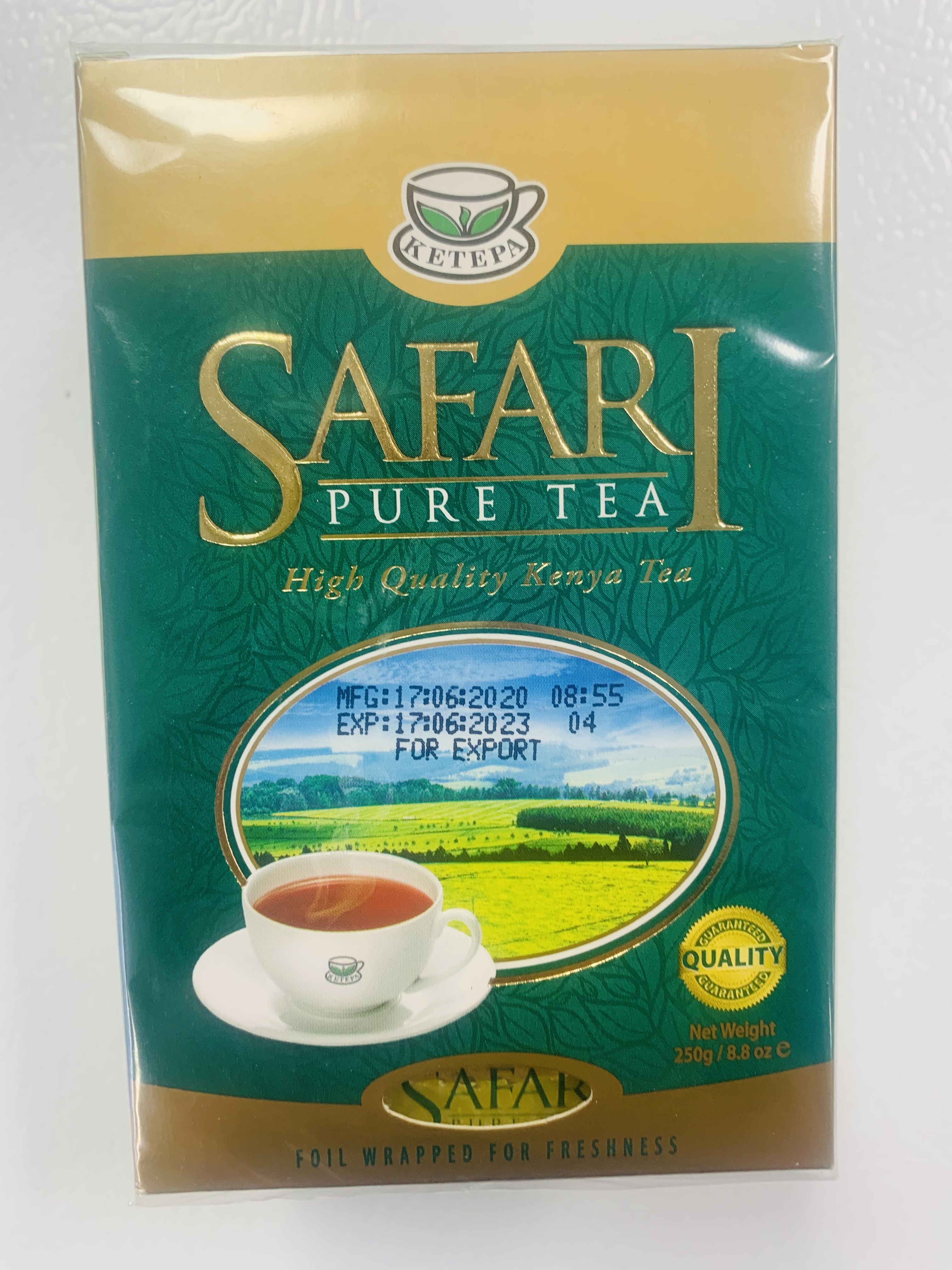 Safari Pure Tea (loose) 250g <br>3.99$