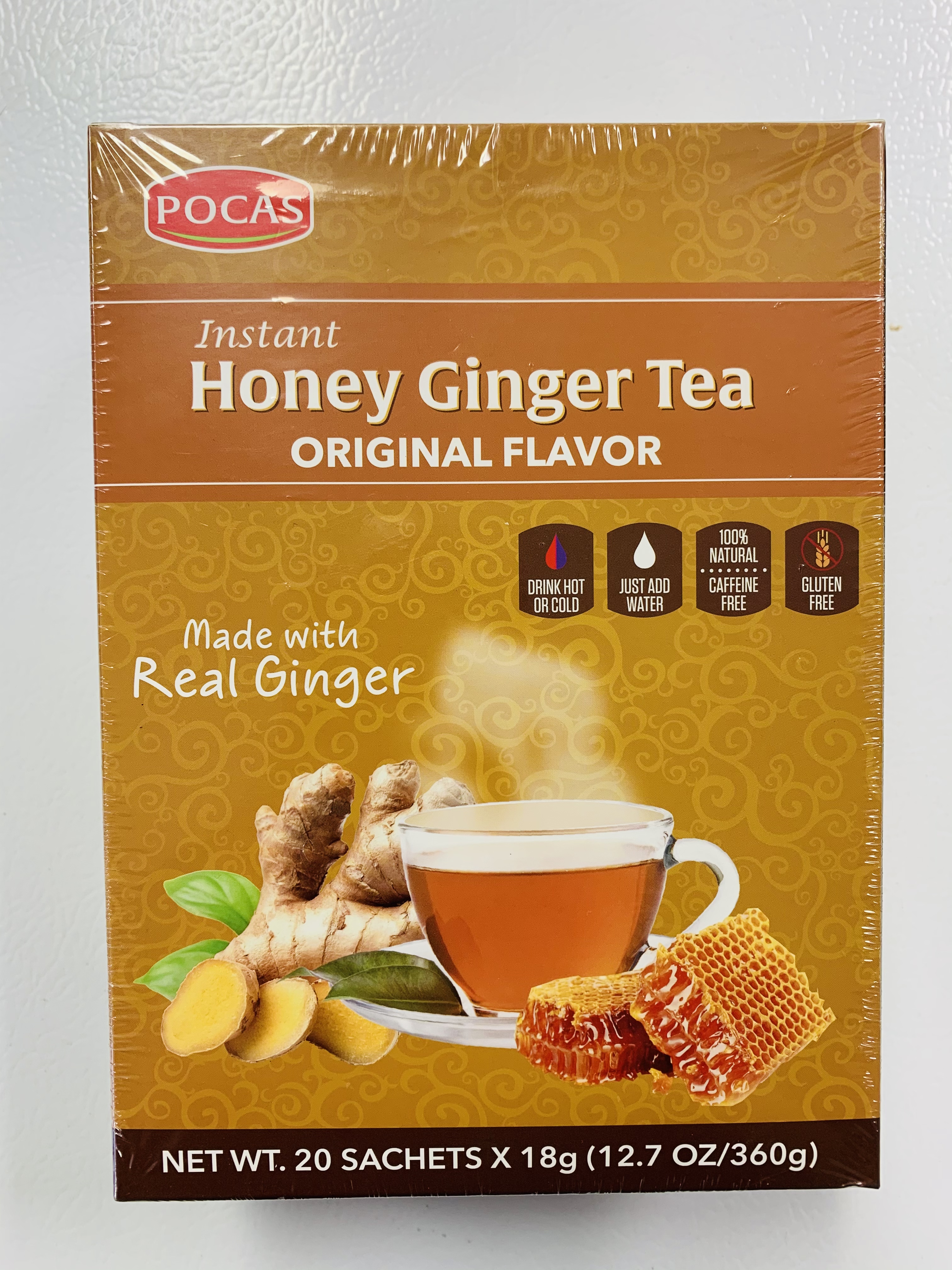 HONEY GINGER TEA (original flavor) <br>5.49$
