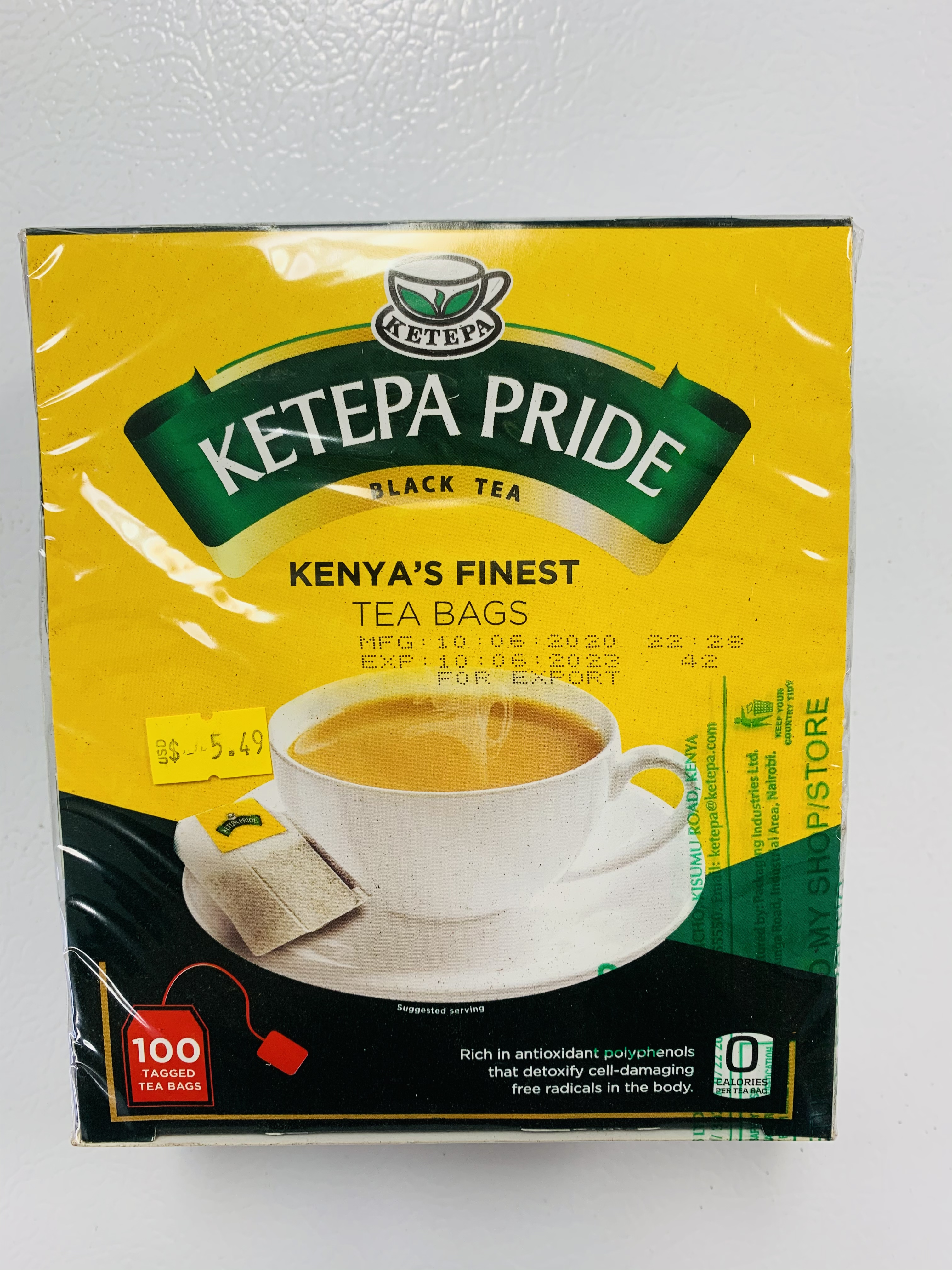 KETEPA PRIDE BLACK TEA <br>5.49